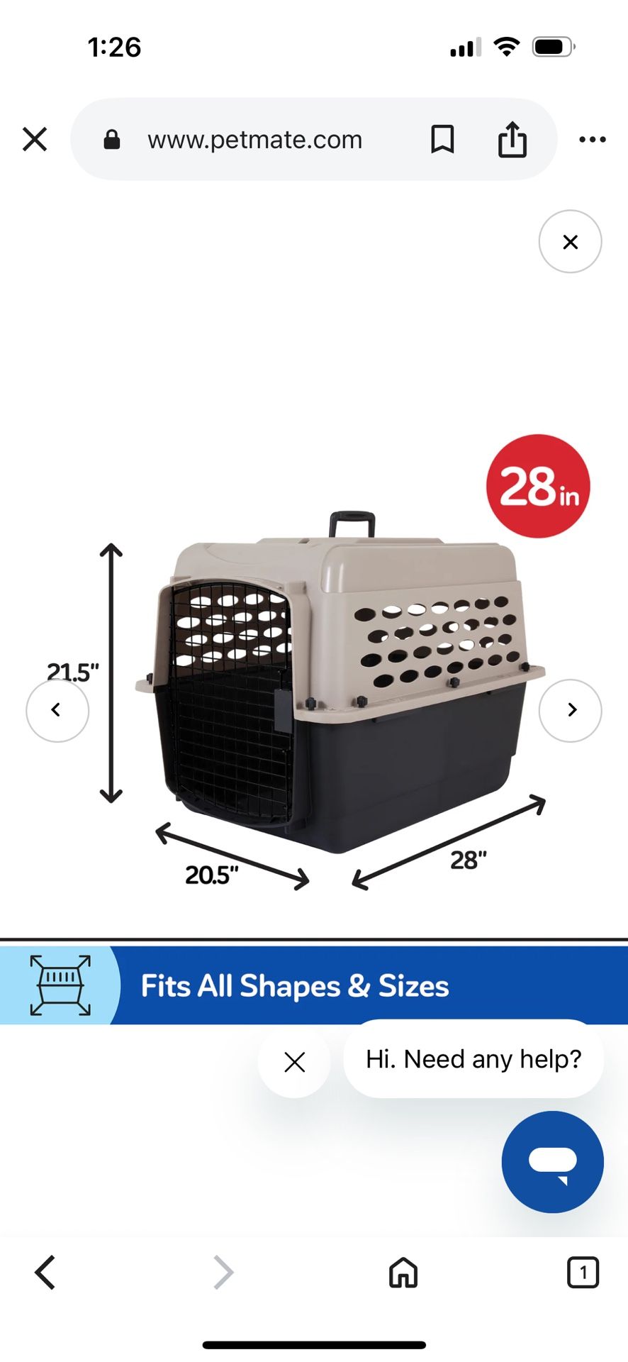 Petmate All Purpose Kennel