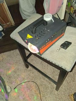 light and fog machine led600