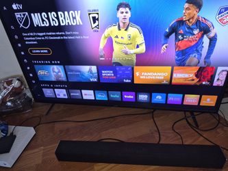 55' inch vizio tv with surround speakers +subwoofer