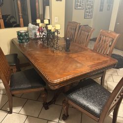 Large Wood Dining Room Table 