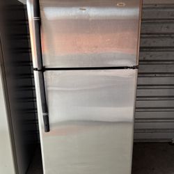 Haier Stainless Steel Refrigerator And Freezer