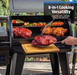 Pit Boss | Shop the Collection Pro Series 850-Sq. in Hammertone Pellet Grill with Smart Compatibility 1K+ views last week