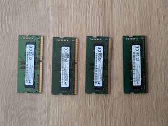 4x- 8GB DDR4 PC4-25600  SODIMM 260pin RAM DDR4-3200MHz HP Part L46598