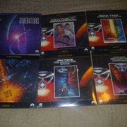 Star Trek The Movie Voyages Laserdisc