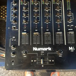 Numark M6 USB Four Channel DJ Mixer