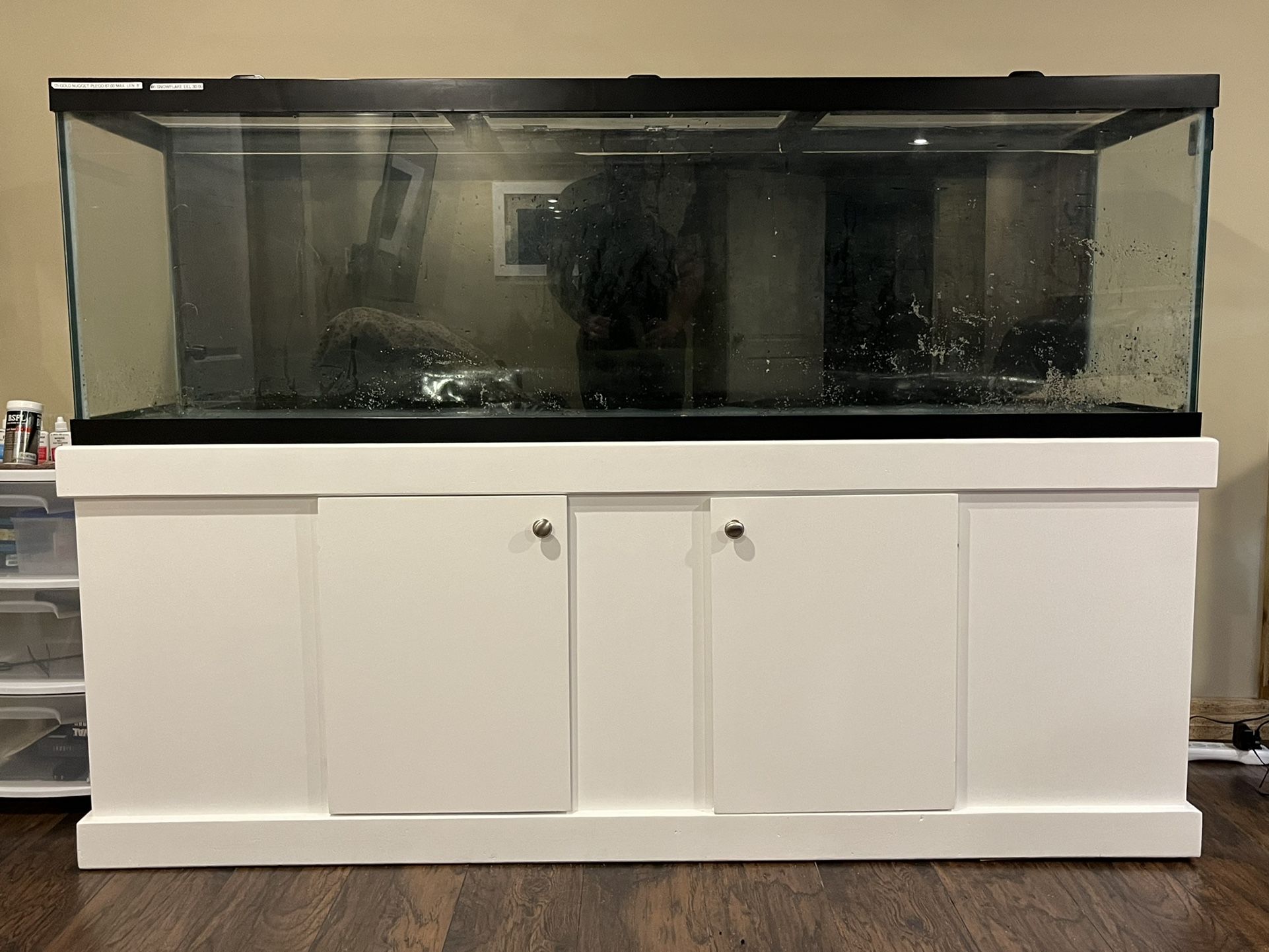 125 Gallon Aquarium With Stand And Canopy