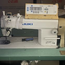 Juki Industrial Sewing Machine And Table