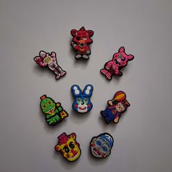 Five Nights At Freddy's Croc Charms 