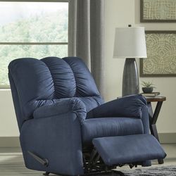 Darcy Blue Rocker Recliner
by Ashley
(Same Day Delivery)