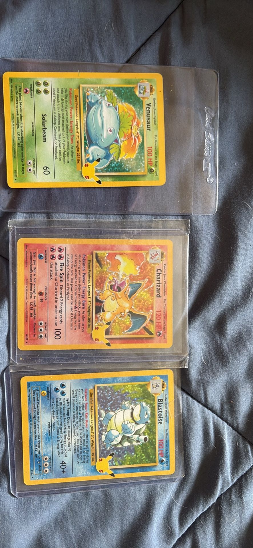 Pokemon Base 3 Celebration Raw/mint