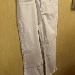 Zara White Jeans Size 4 New 