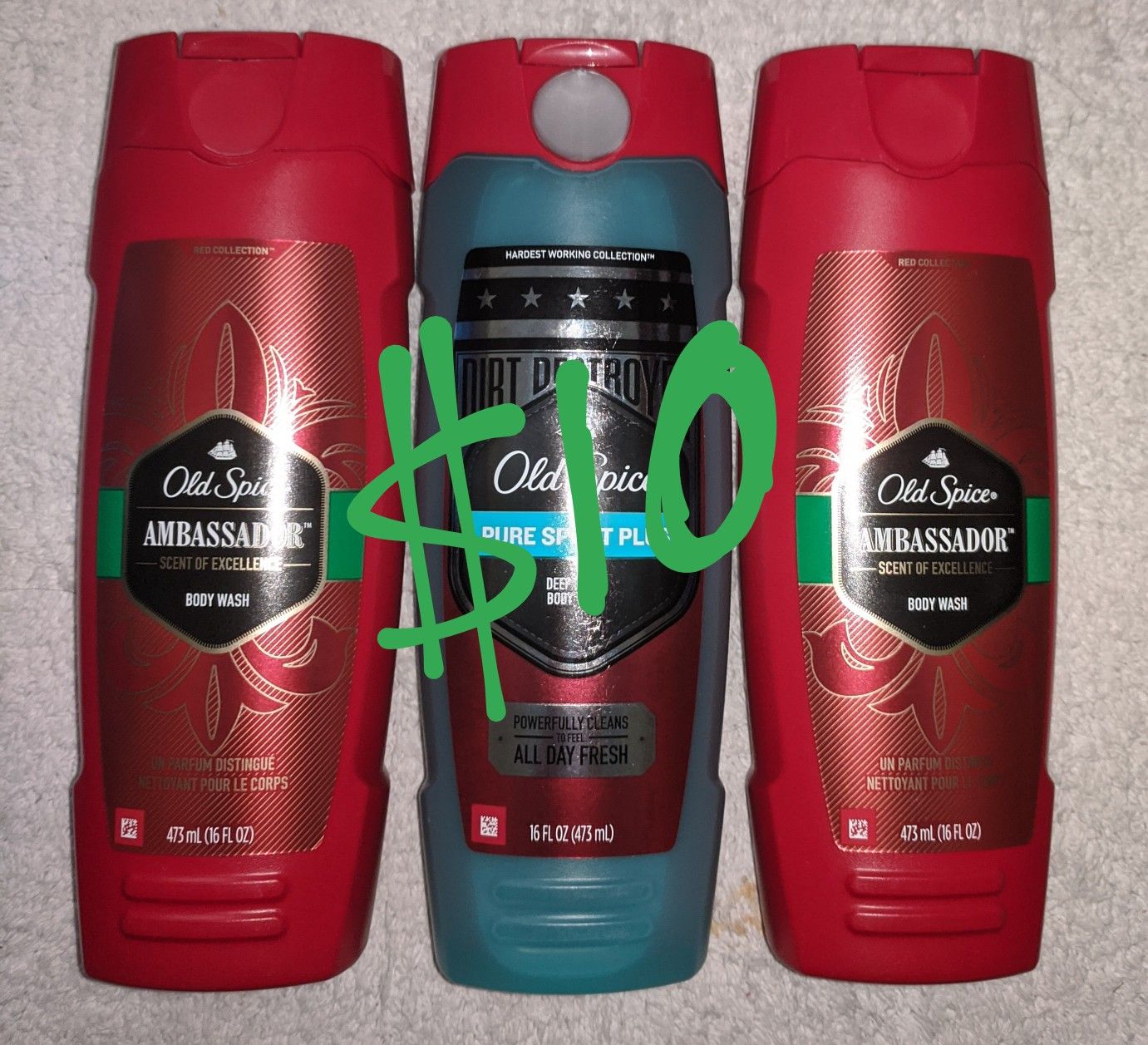 Old Spice Body Wash Bundle