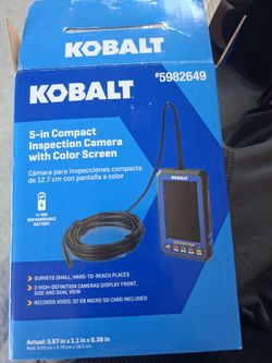 Kobalt 5-in Compact Inspection Camera with Color Screen