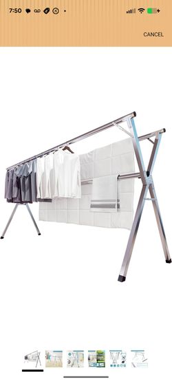 Clothes drying rack-gently used
