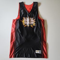 reversible basketball jersey Little Caesars Hot-N-Ready men's size Medium 