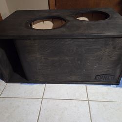 GATELY 5.5CF PORTED  DUAL 12" ENCLOSURE  ONLY