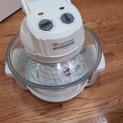 Convection Glass Air Fryer Convection Oven Sunpentown Super Turbo 
SO-2000 1200W 12L