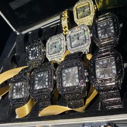 Black ice, silver, white, yellow resize links, unisex each piece 100