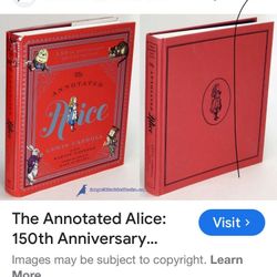 The Annotated  Alice In wonderland Deluxe Edition