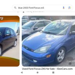'03 Ford Focus ZX5 (Blu)