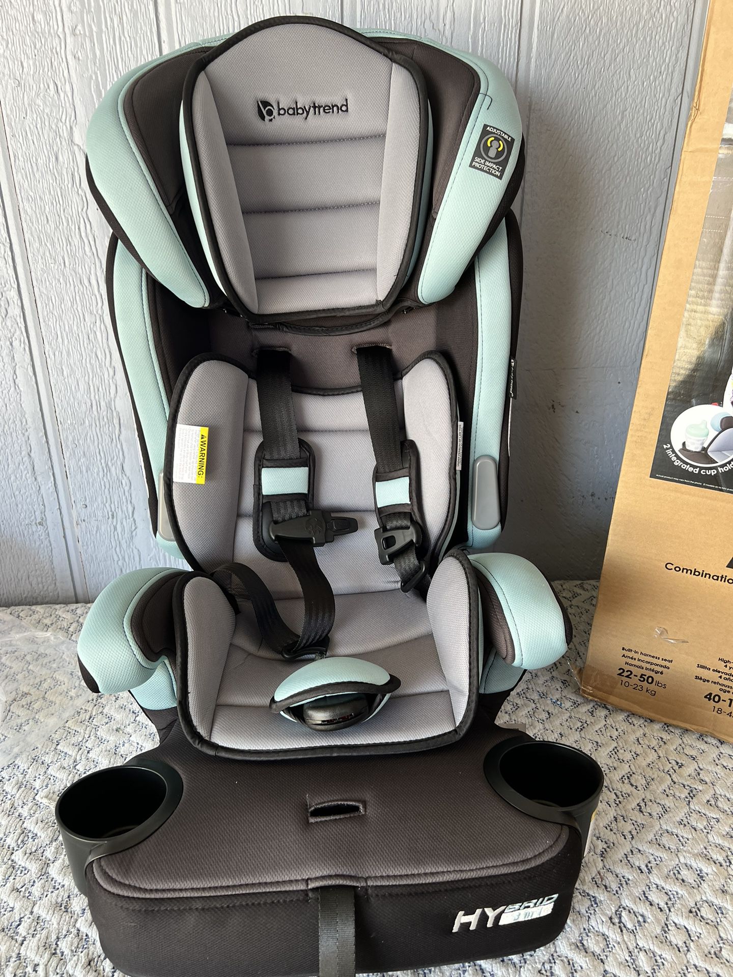 New Baby Trend Hybrid 3-in-1 Combination Booster Seat