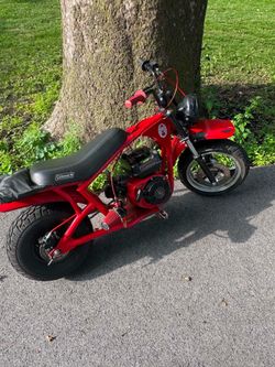 Coleman mini bike upgraded