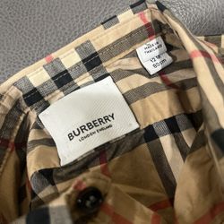 12 Months Burberry Shirt 