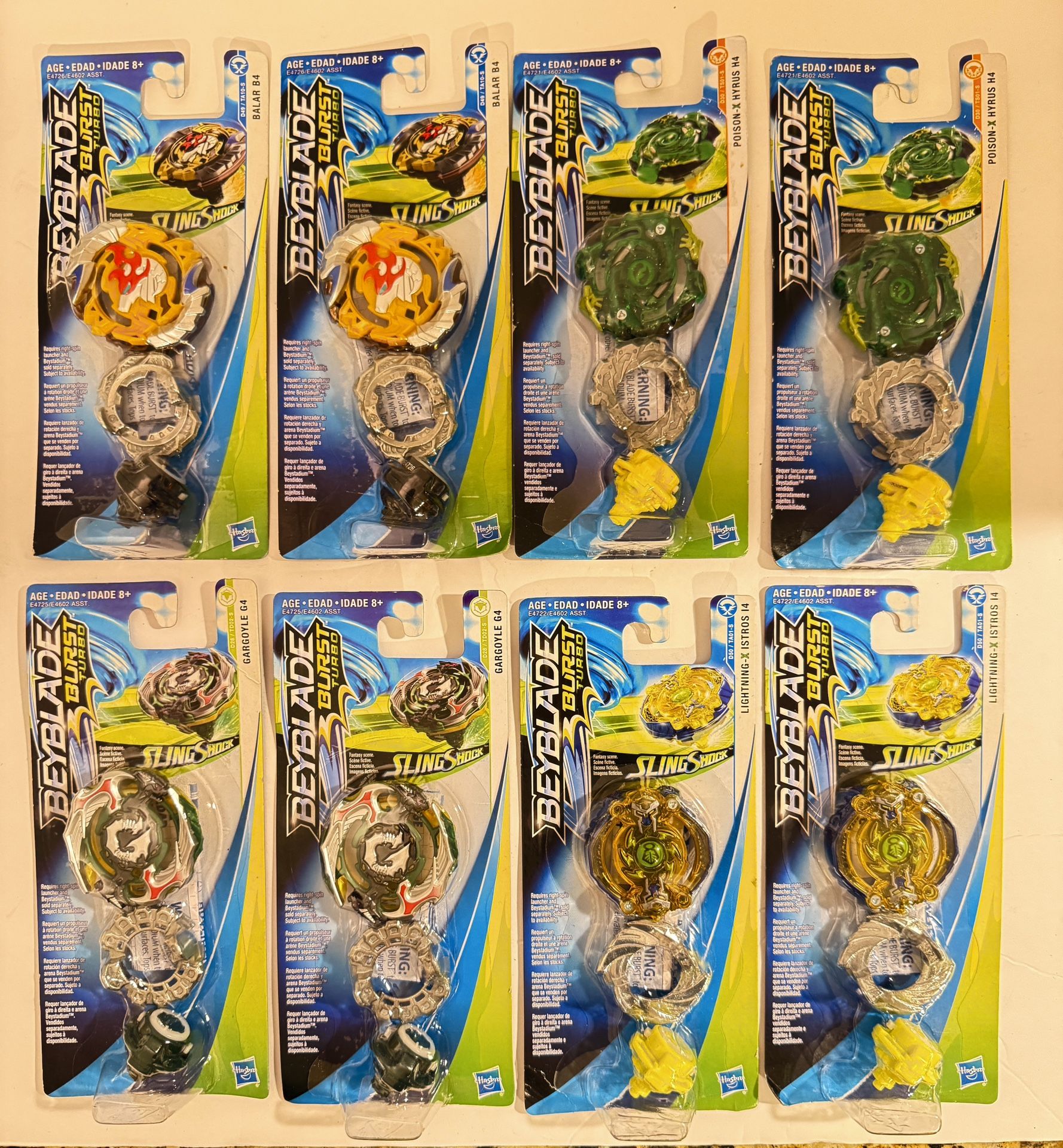 Brand eNew Beyblade Burst Turbo Sling Shock ( $5 each )