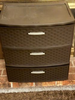 Sterilite 3 Drawer Dresser
