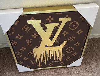 2 Louis Vuitton Wall Decor
