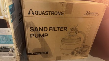 Aquastrong sand filter