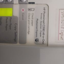 Hp Photosmart C3180 All In One 