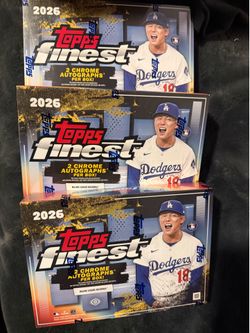 2026 Topps finest Hobby Box