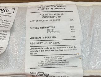 Baby Mattress Like New