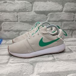 Nike Roshe G Next Nature Mens Size 8 Sea Glass Spikeless Golf Shoes 