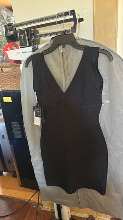 Black short dress