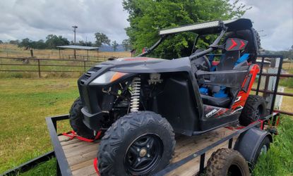 2017 Wildcat trail and trailer