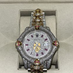 Moissanite "Grim Reaper" Rolex