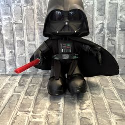 Star Wars Lucas Films Darth Vader 11" Plush Light Saber (2C)
