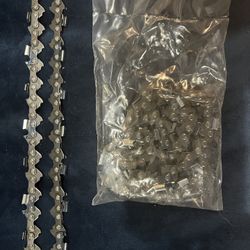(2) 18 Inch Chain Saw Chains