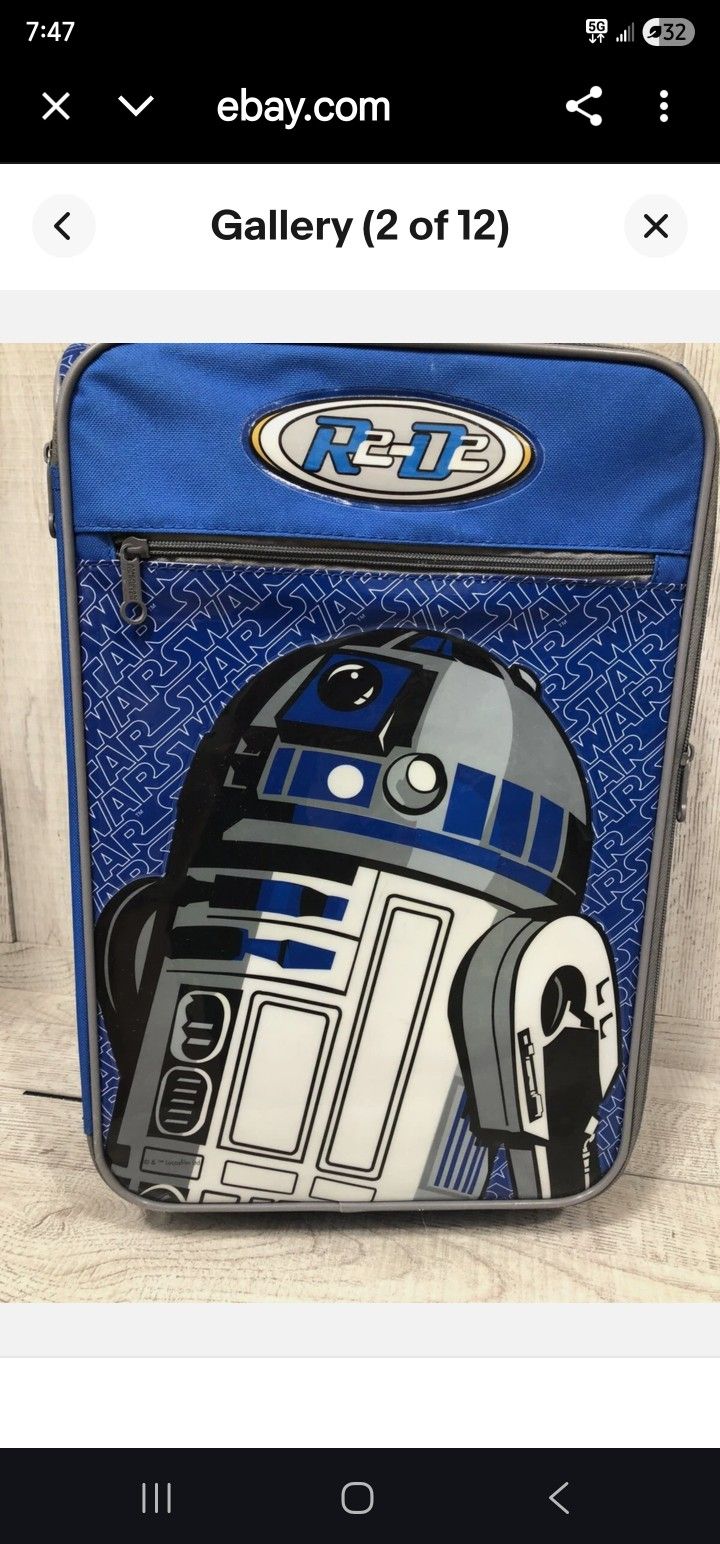 Kids carry on suit case