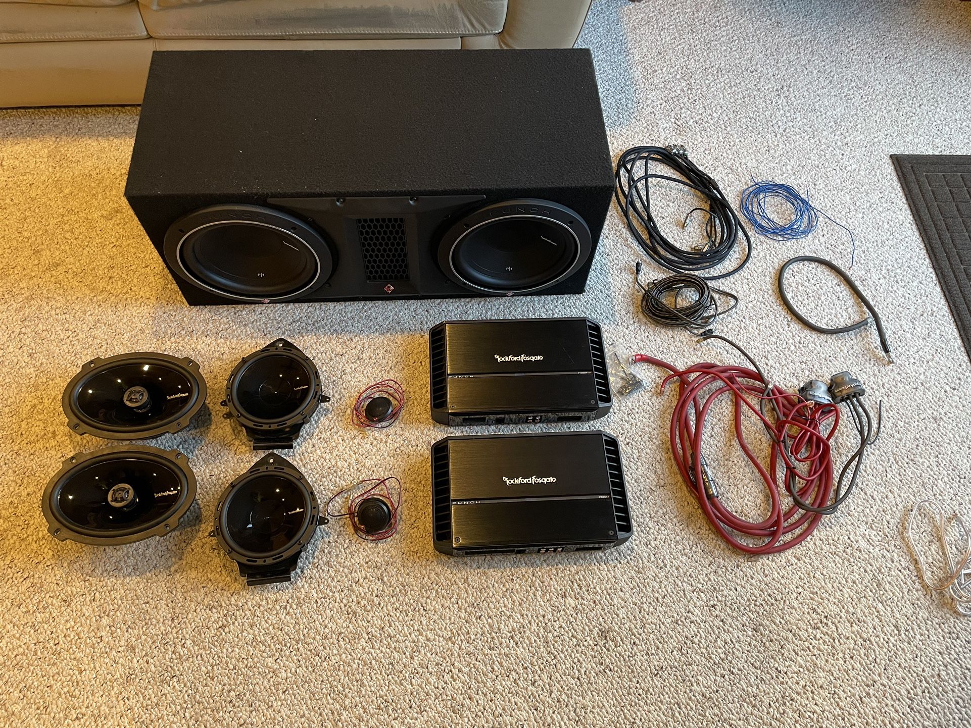 Rockford Fosgate Full Car Audio System