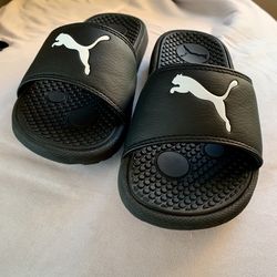 Puma Big Boys Cool Cat Slide Sandals
