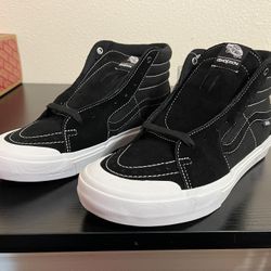 Vans X Demolition Sk8-Hi Pro BMX 'Black/White' US 10.5