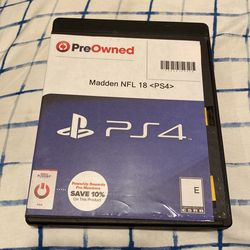 Madden NFL 18 (ps4)