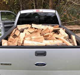 Firewood split dry