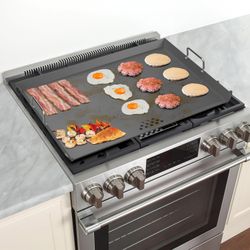Stanbroil Flat Top Griddle for Standard 30" Ranges with Gas/Radiant Glass Ceramic/Electric Coil Cooktops #3509U T7-3