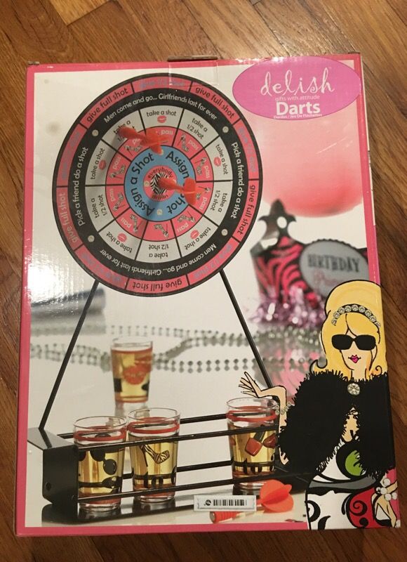 Girls Night Drinking Dart Game