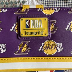 Loungefly Los Angeles Lakers Snap Wallet 