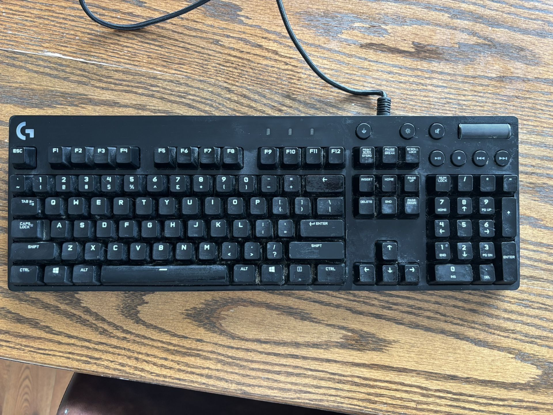 Logitech G610 Orion Red Backlit Mechanical Gaming Keyboard